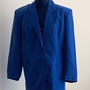 NWOT Naked silk beautiful blue blazer